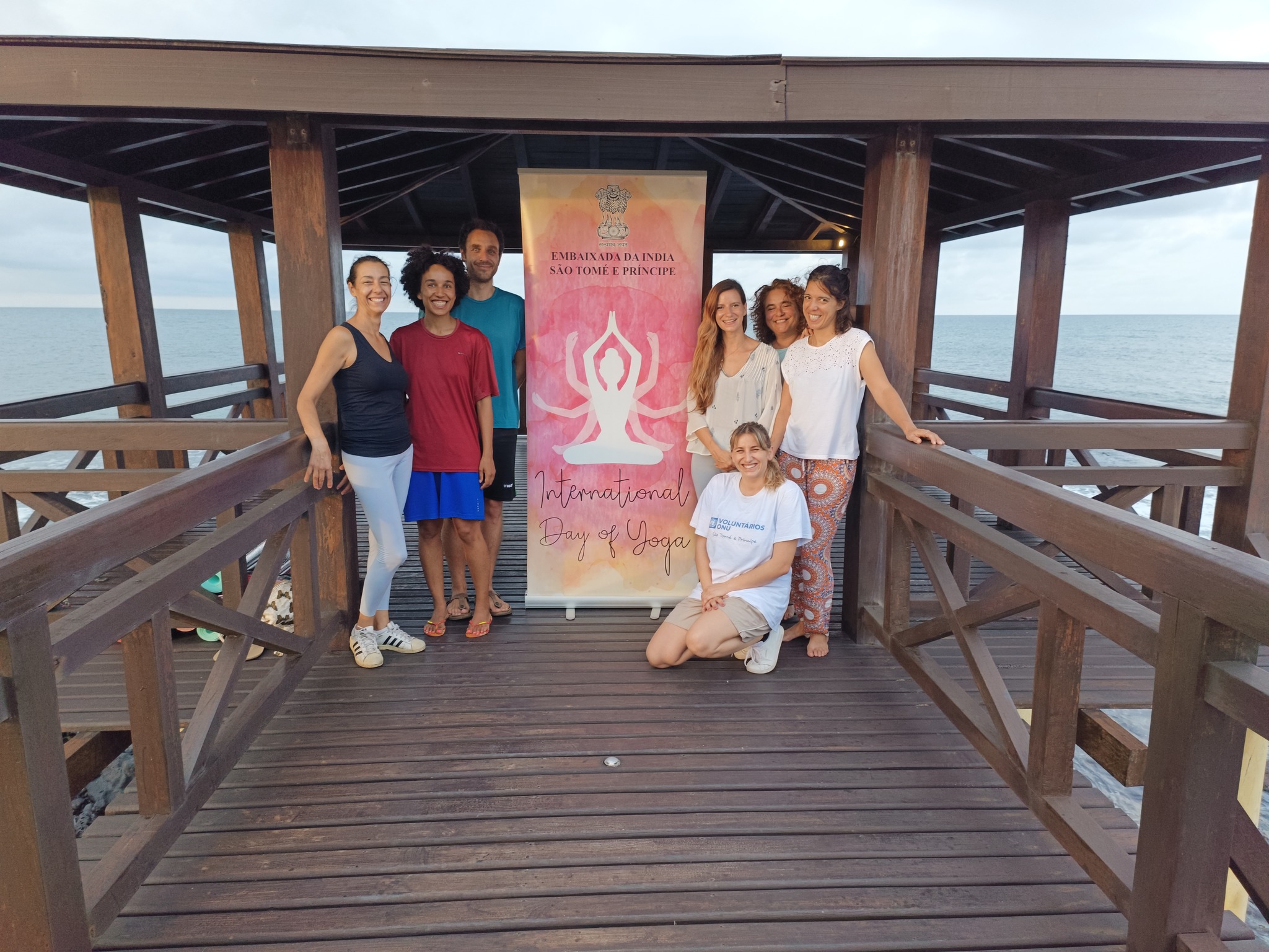 In the run-up to the International Day Of Yoga 2025, Embassy of India in Sao Tome organized a Yoga camp at the beach of Hotel Pestana